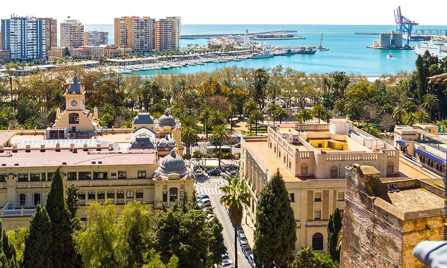 Panorámica de Málaga