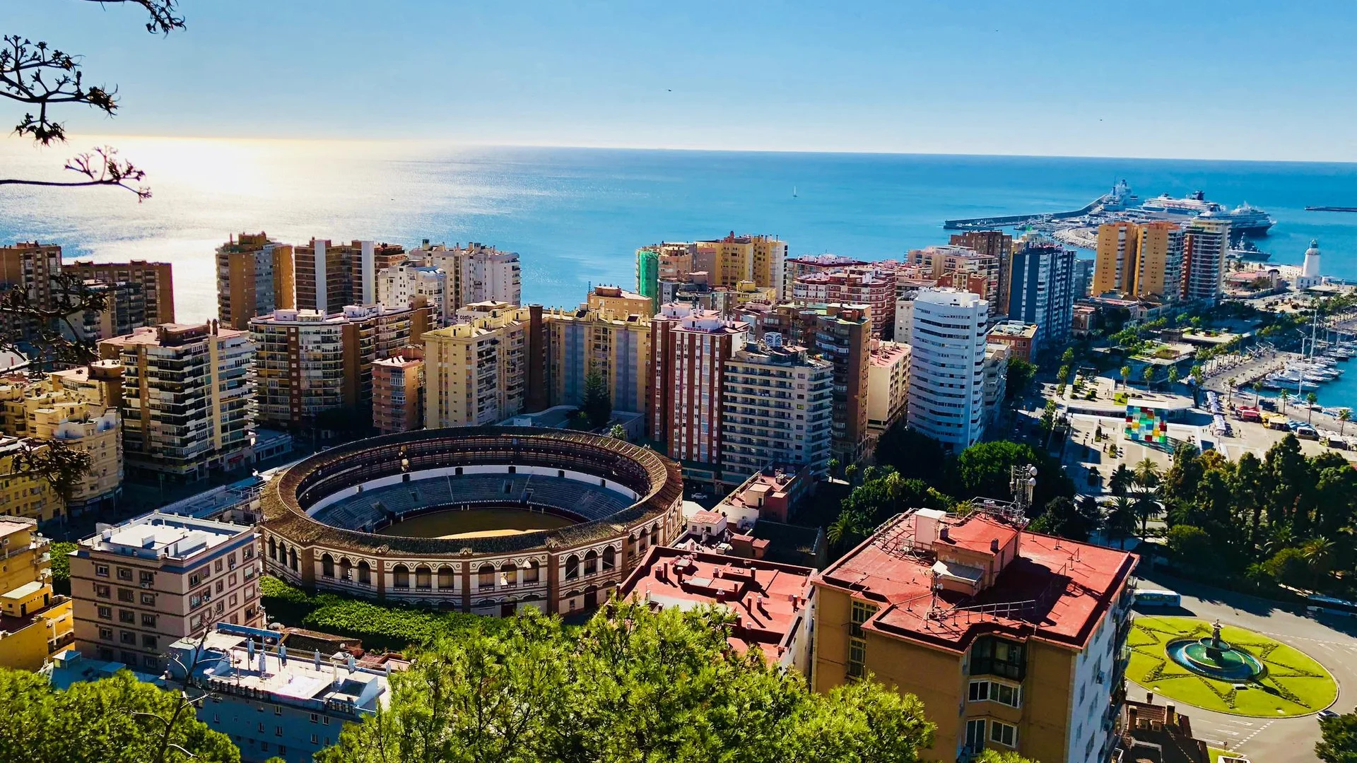 Panorámica de Málaga