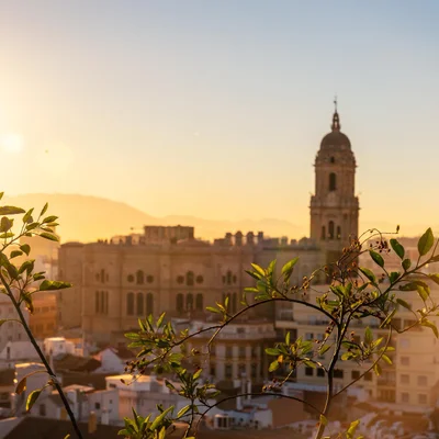 Visual de la catedral de Málaga